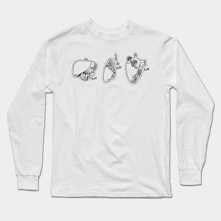 Liver Lung FR! Long Sleeve T-Shirt